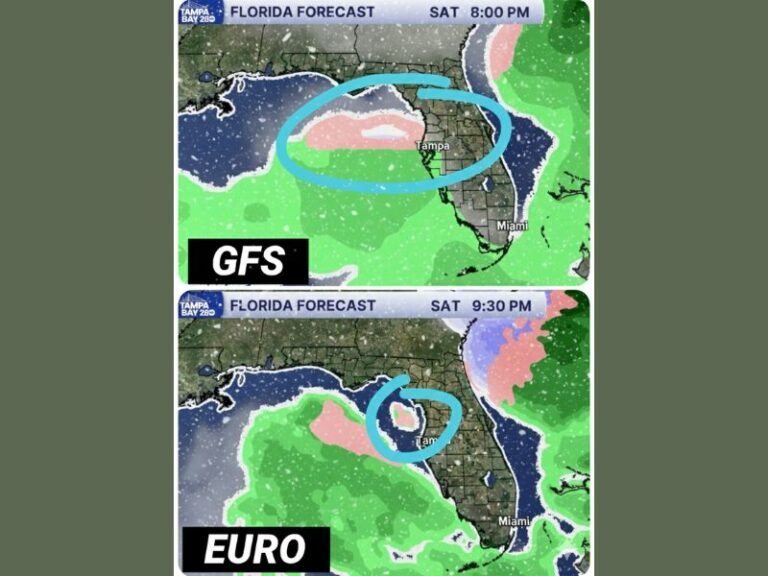 Florida Snow Talk Returns as Forecast Models Flag Rare Ocean-Effect Setup From Gainesville to Tampa Bay