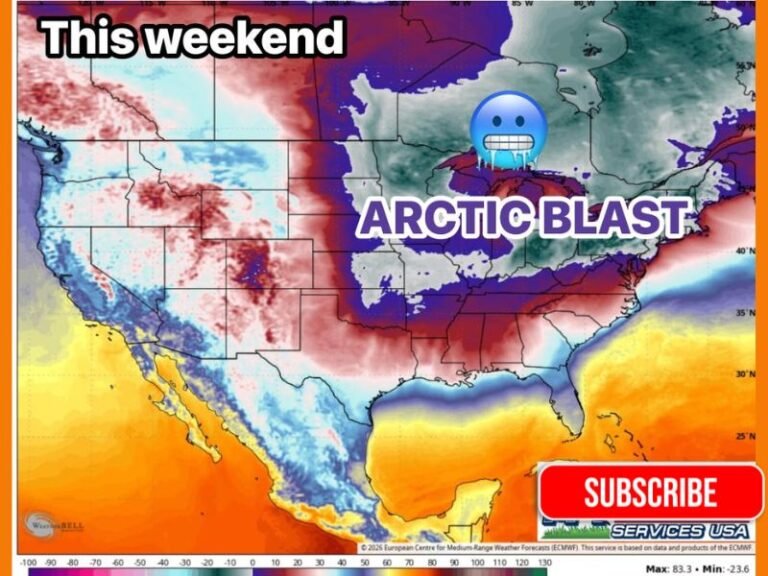 Illinois Faces Dangerous Arctic Blast This Weekend as Subzero Temperatures and -20 Wind Chills Spread Statewide
