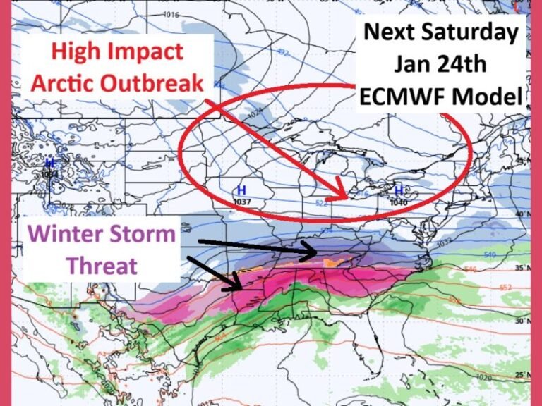 Illinois and Ohio Brace for Potential Arctic Outbreak and Winter Storm Threat as Late-January Pattern Turns Volatile