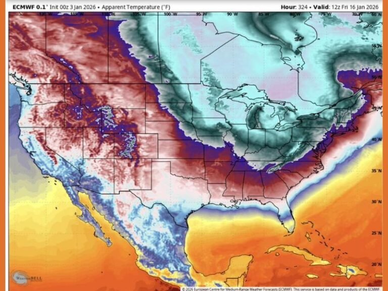 Midwest, Great Lakes, and Northeast States Face a Deceptive Winter Shift as Cold Air Quietly Strengthens January 11–16