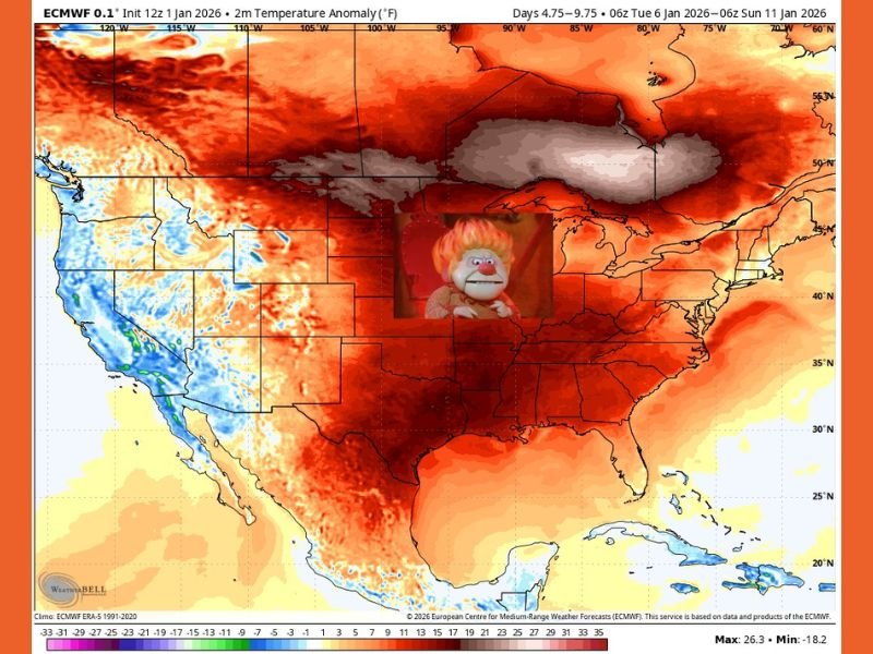 Ohio Weather Pattern Set to Flip Again Next Week as Temperatures Surge Above Normal Across the Region