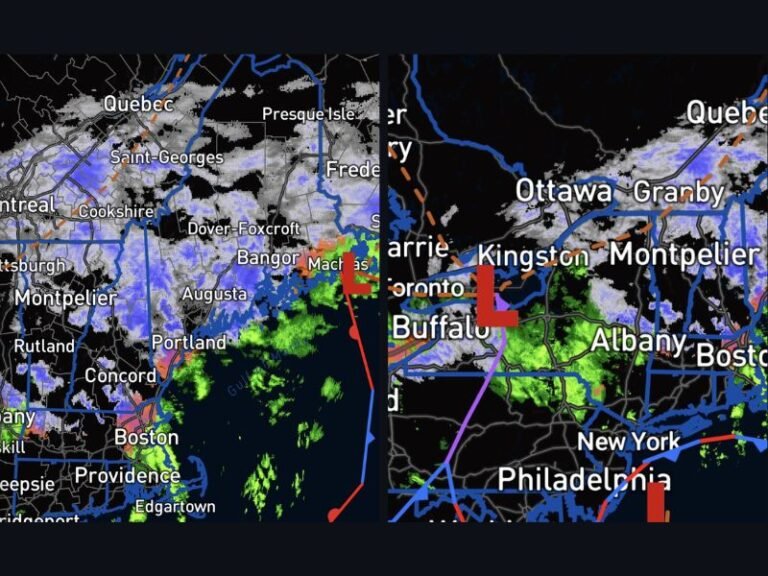 Scattered Winter System Brings Slick Travel and Light Accumulation Across Maine, New York, and New England