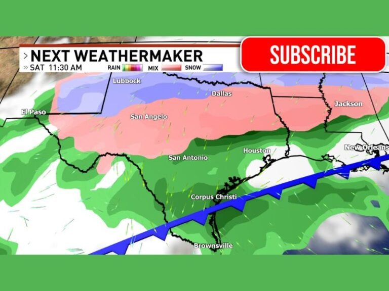 Strong Arctic Cold Front May Set the Stage for a Widespread Texas Winter Weather Event Next Weekend
