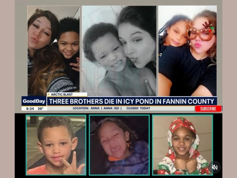 Texas Winter Storm Turns Tragic as Three Young Brothers Die After Falling Into Icy Pond in Fannin County
