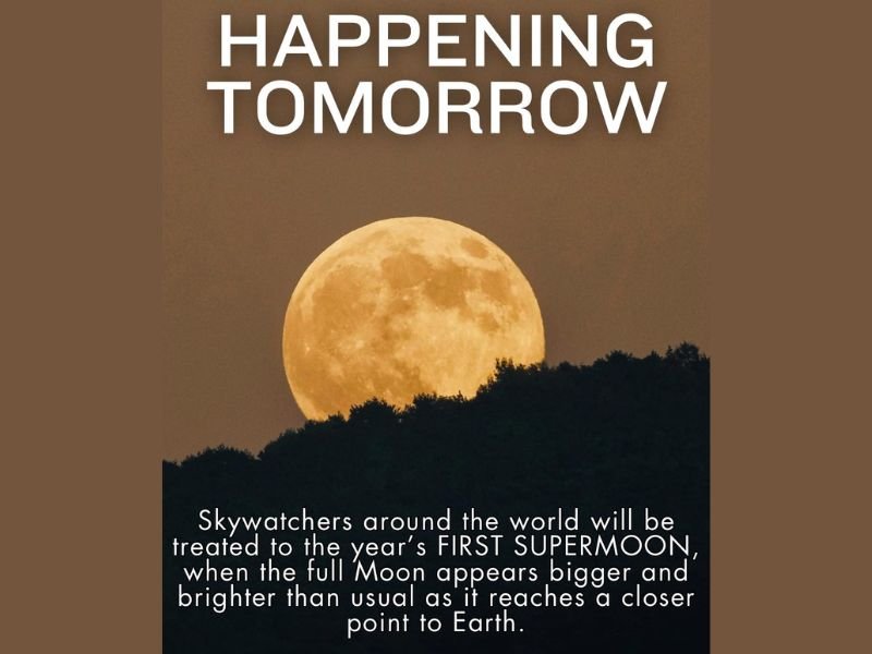 United States to See First Supermoon of 2026 as Wolf Moon Rises Brighter and Larger on January 3