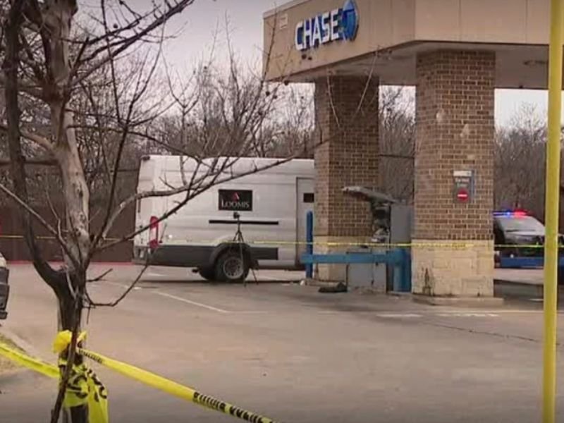 Balch Springs, Texas Bank Robbery Leaves Armored Car Employee Critically Injured Outside Chase as Shooter Escapes With Cash