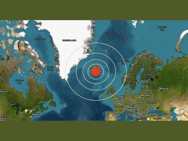 Magnitude 5.3 Shallow Earthquake Hits Central Iceland as the Mid-Atlantic Ridge Releases Built-Up Pressure