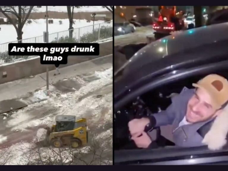 New York City Snow Cleanup Sparks Questions After Crews Break Up Huge Piles and Spread Snow Across Roadways