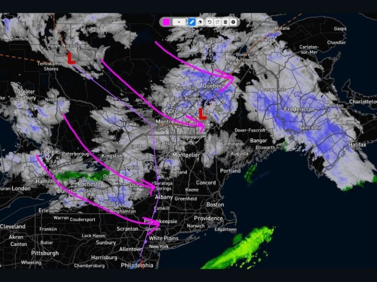 Snow Showers Continue Across Upstate New York and Northern New England as Higher Elevations Face Up to 3 Inches While Forecasters Monitor Sunday–Tuesday Storm Threat
