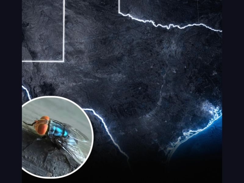 Texas Declares Disaster Emergency as “Flesh-Eating” New World Screwworm Fly Threat Moves North From Mexico