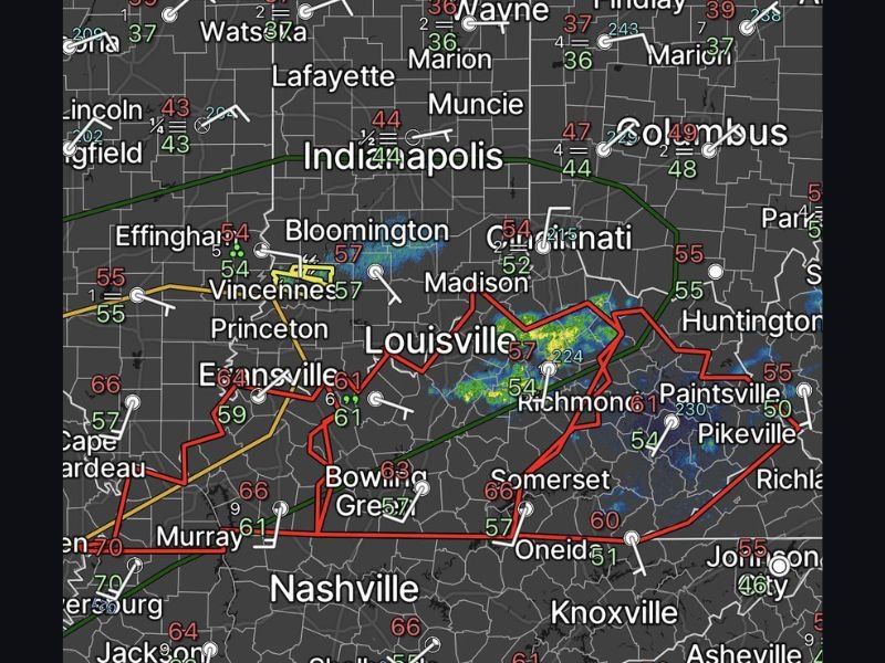 Entire State of Kentucky Placed Under Tornado Warning — Officials Confirm It Is a Statewide Test for Severe Weather Preparedness Week