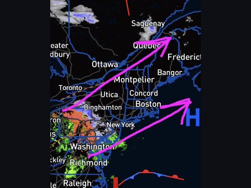 Icing Threat Builds From New York to Boston as Southwest System Pushes Toward Quebec, Making for a Messy Southern New England Commute
