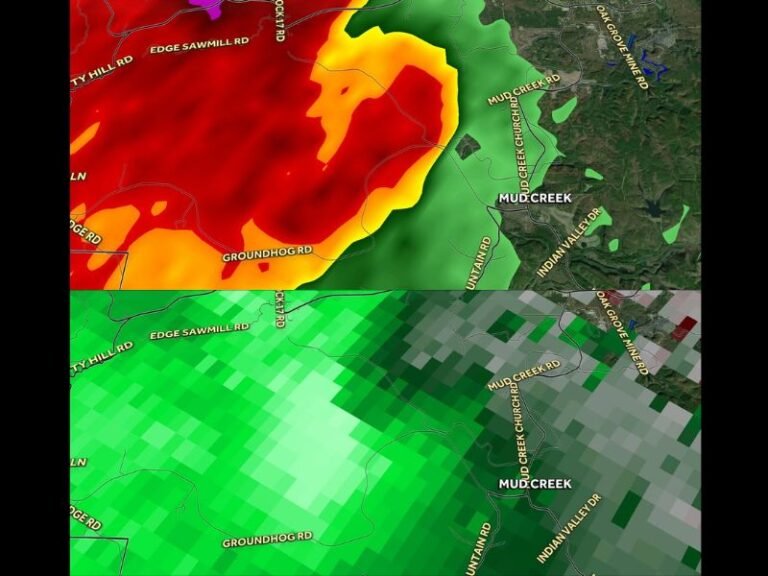Jefferson County, Alabama Storm Investigation: Possible Brief Tornado Reported Near Mud Creek and Groundhog Road Around 7:45 PM