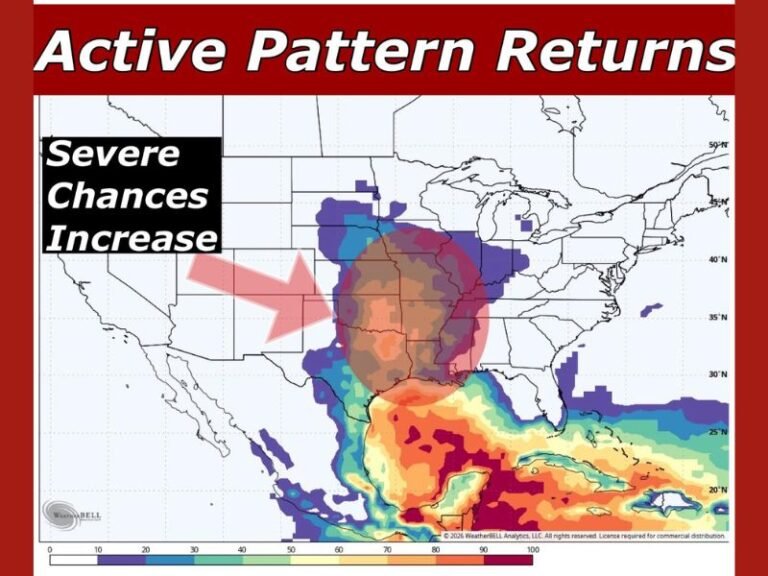 Oklahoma, Texas, Kansas, Arkansas, Missouri Face Rising Severe Storm Threat Near April 1 With Tornado Risk Hail and Damaging Winds Possible