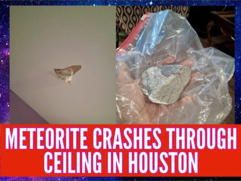 Texas Houston Loud Boom Shakes Homes as Suspected Meteorite Crashes Through Ceiling With NASA Yet to Confirm Origin