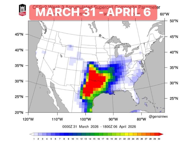 Texas, Oklahoma, Louisiana, Arkansas, Mississippi, Alabama, Tennessee Face Growing Supercell Storm Threat as Late March Pattern Shift Signals Severe Outbreak