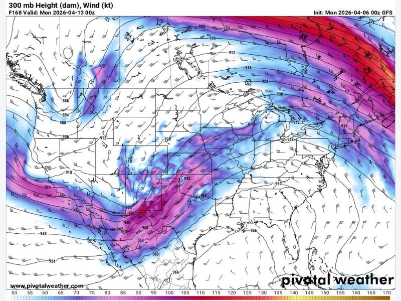 April 10–16: Texas, Oklahoma, Kansas, Missouri, Illinois and Indiana Brace for Multi-Day Severe Weather Outbreak With Repeated Storm Rounds From Thursday Into Next Week