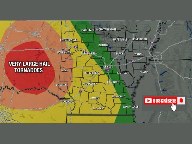 Baseball Size Hail, Damaging Winds, and Tornadoes Likely Across Eastern Oklahoma With Dangerous Storms Possible Spreading Into Western Arkansas Including Fort Smith and Fayetteville