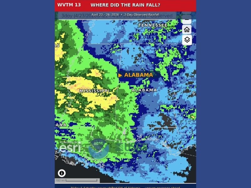 Two Major Impact Days Ahead for Alabama With Strong Storms Tuesday and Wednesday After a Quiet Sunday