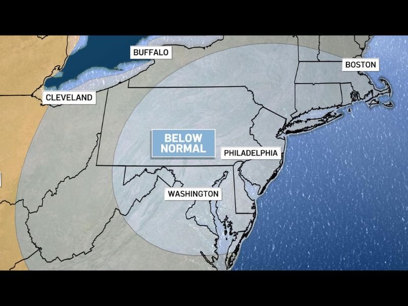 Chilly and Wet Pattern Arriving for Memorial Day Weekend Across the Northeast Including Philadelphia Washington Boston and Cleveland With Below Normal Temperatures May 22 Through May 26