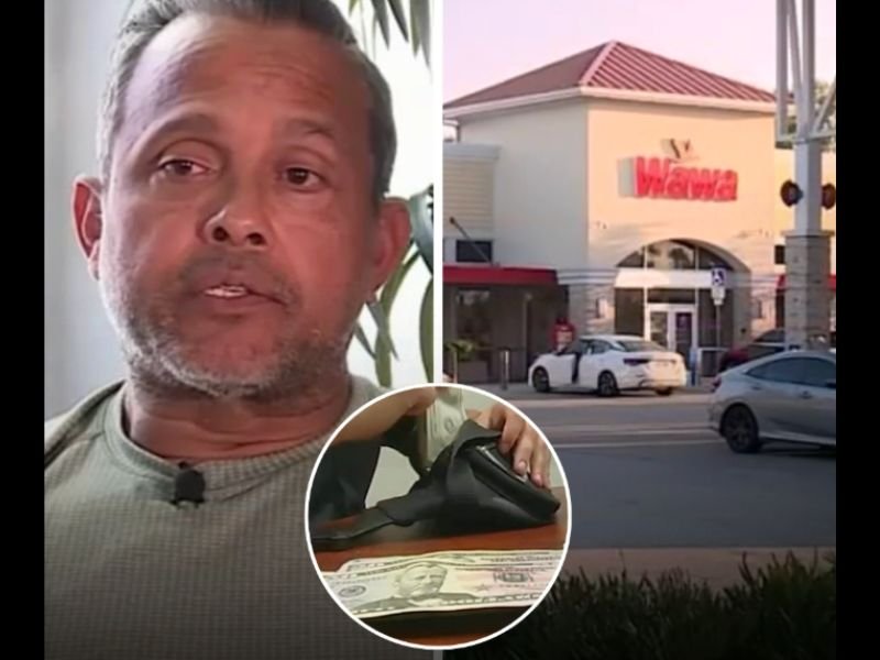 Florida Man Returns Fanny Pack With 30000 Dollars Inside Found at Wawa Gas Station Bathroom Saying It Was Never His Money to Take