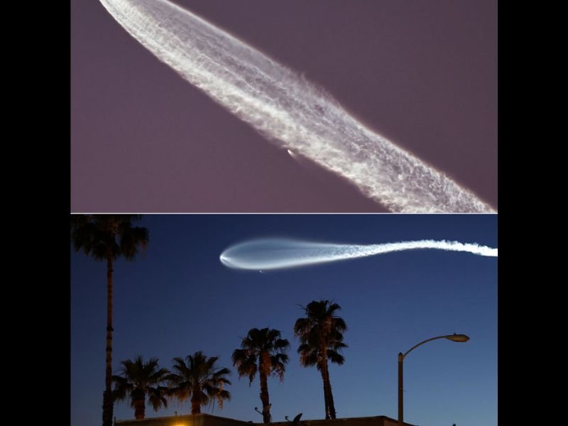 SpaceX Space Jellyfish Visible Across Georgia Florida and the Carolinas With Rocket Launch From Cape Canaveral at 526AM Thursday Morning